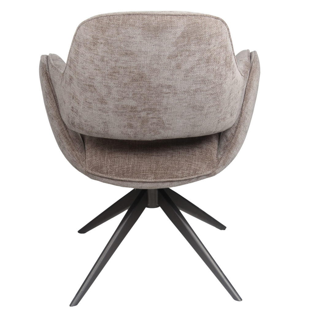 Eetkamerstoel Jill - Taupe 170 - Afbeelding 5