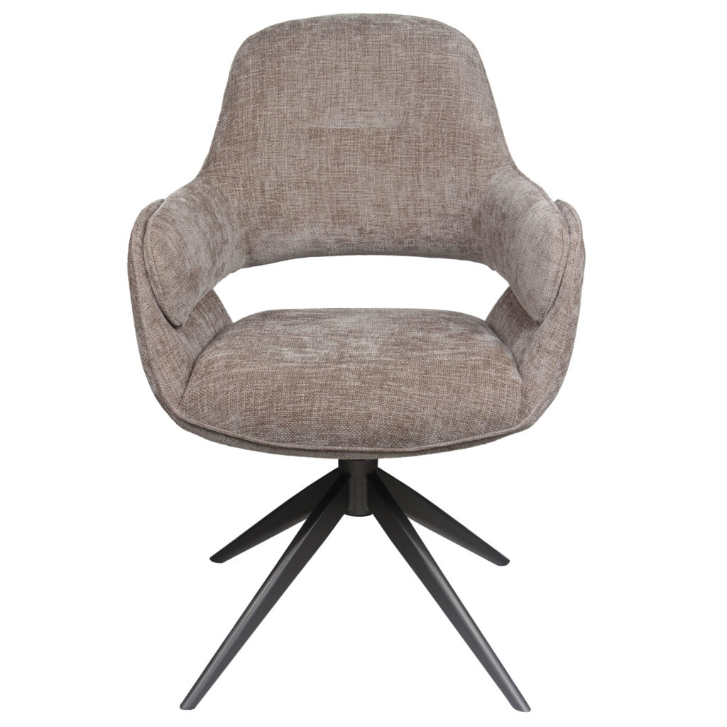 Eetkamerstoel Jill - Taupe 170 - Afbeelding 2