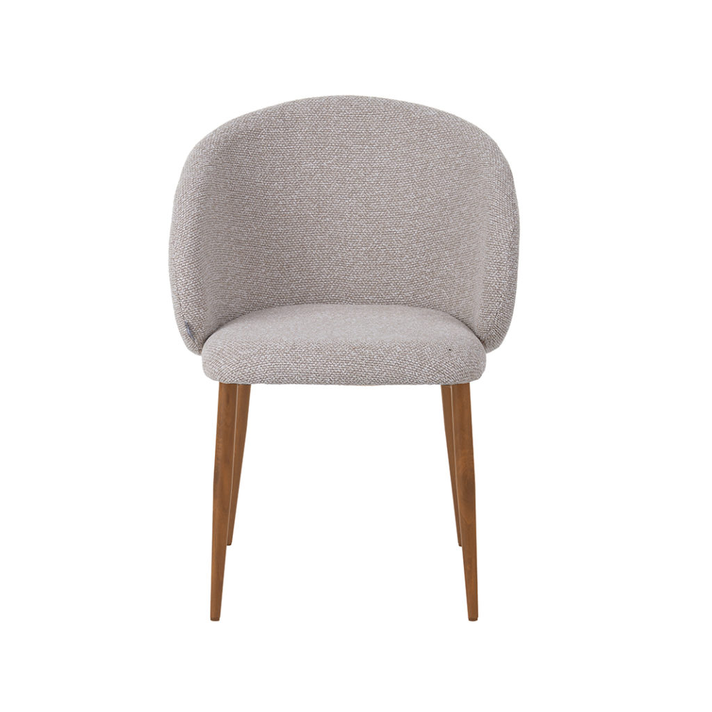 LABEL51 Eetkamerstoel I_Yuki - Naturel - Royal Boucle - One size - Afbeelding 2