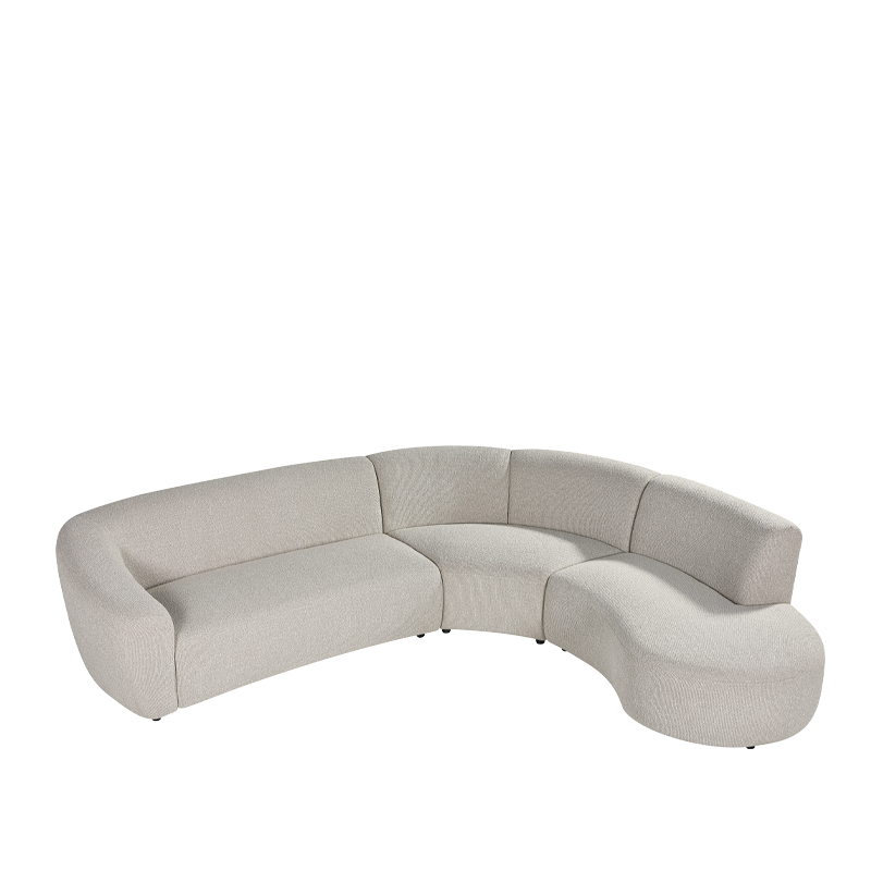 LABEL51 Hoekbank I_Florence - Naturel - Royal Boucle - Hoekbank - Afbeelding 2