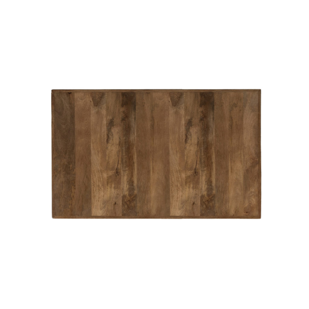 LABEL51 Eetkamertafel Tafelblad Straight Edge - Nature - Mangohout - 120 cm Straight - Afbeelding 2