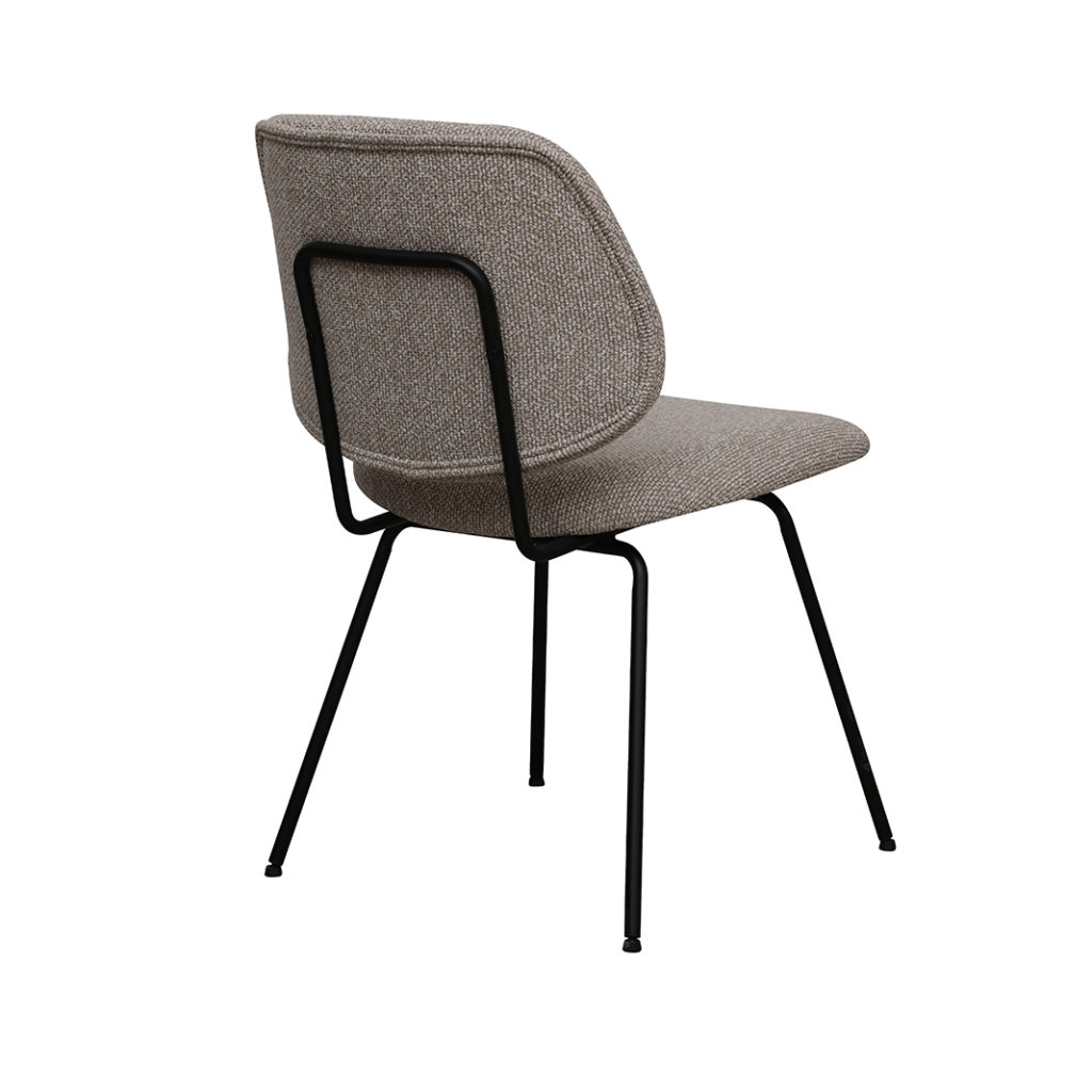 LABEL51 Eetkamerstoel I_Ravenna - Naturel - Royal Boucle - One size - Afbeelding 4