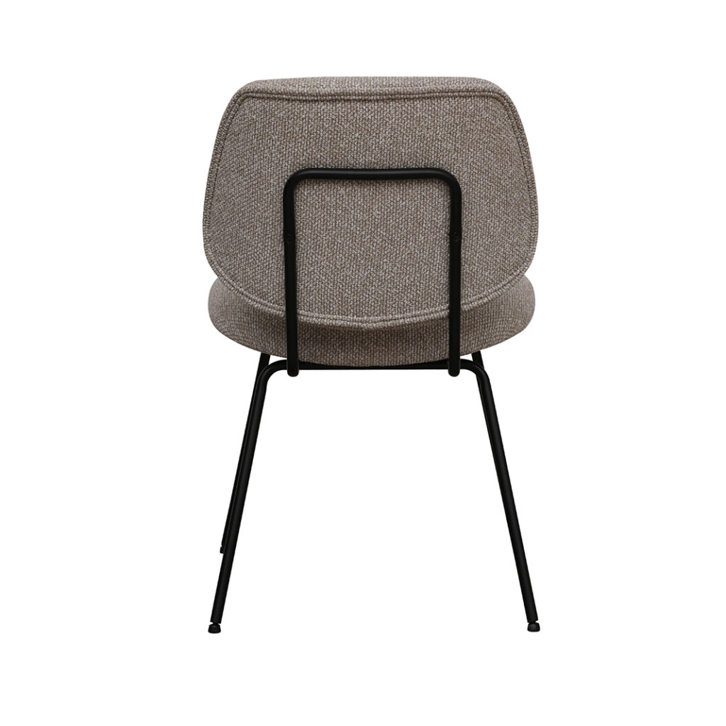 LABEL51 Eetkamerstoel I_Ravenna - Naturel - Royal Boucle - One size - Afbeelding 5