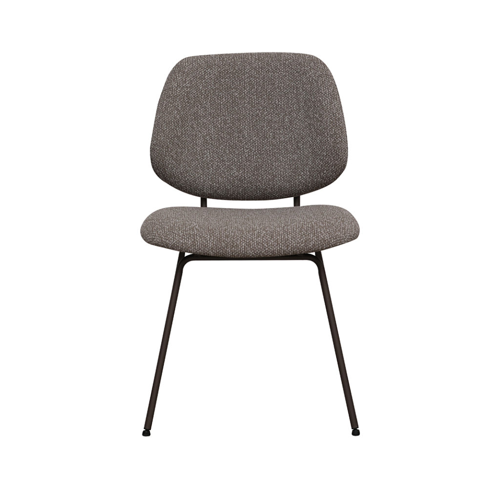 LABEL51 Eetkamerstoel I_Ravenna - Mushroom - Royal Boucle - One size - Afbeelding 2