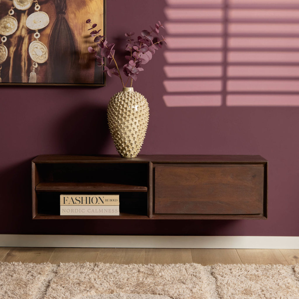 Zwevend tv-meubel Ambiance Bruin | 120 cm - Afbeelding 6