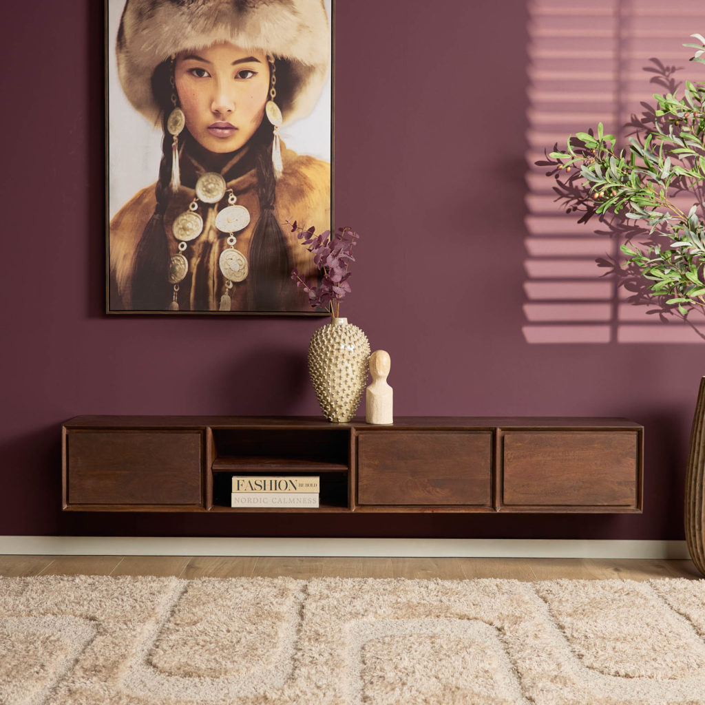 Zwevend tv-meubel Ambiance Brown | 200 cm - Afbeelding 6