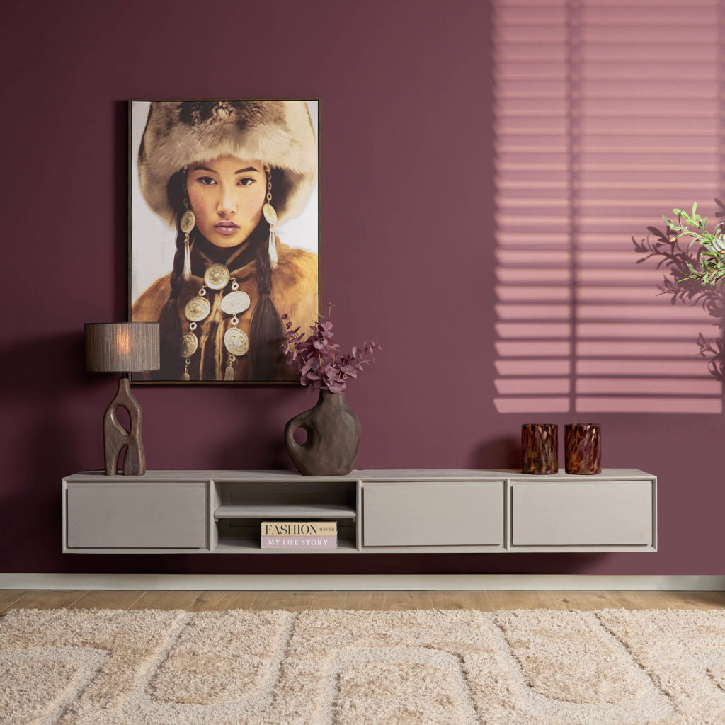 Zwevend tv meubel Ambiance Taupe | 240 cm - Afbeelding 7