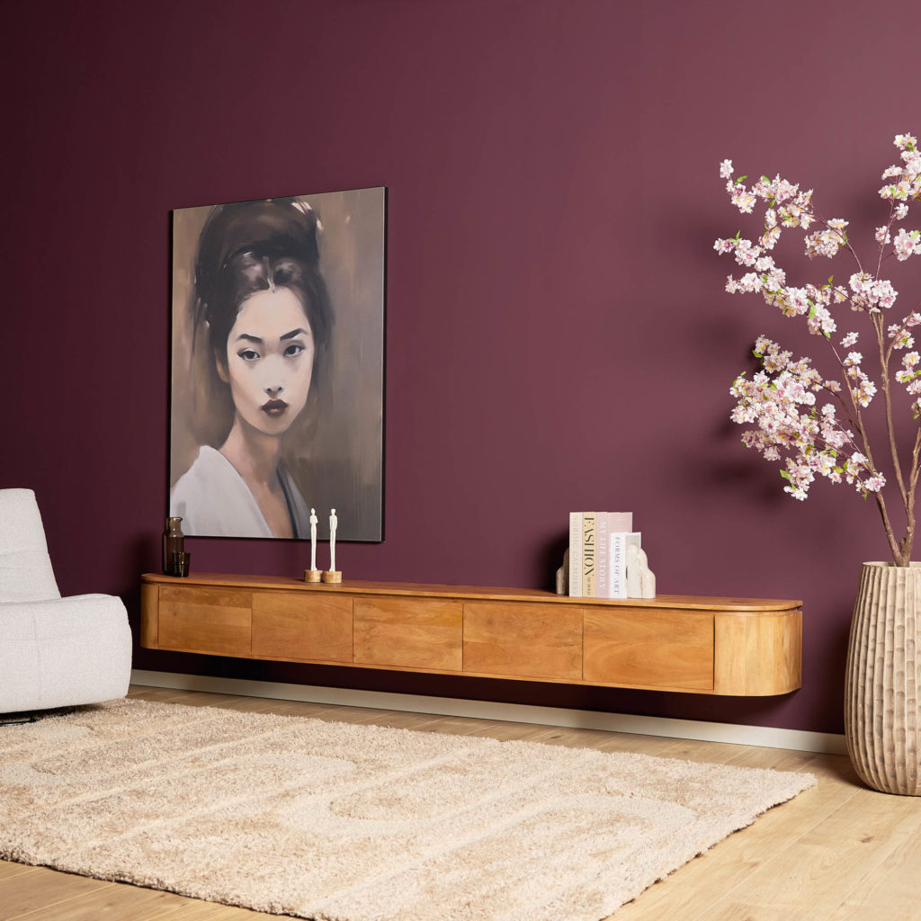 TV-meubel Excellent naturel | 280 cm - Afbeelding 11