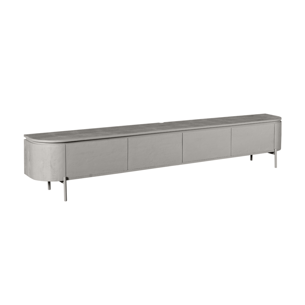 Tv-meubel Excellent Taupe | 200 cm - Afbeelding 7
