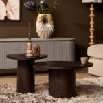 Salontafel Mirre | Bruin | Set van 2