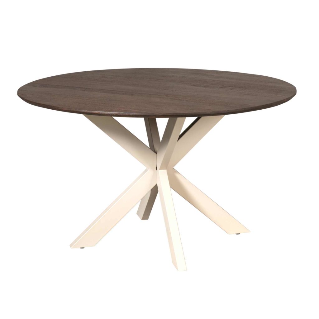 Eettafel Madison Bruin | 150 cm | Poot Zand - Afbeelding 2