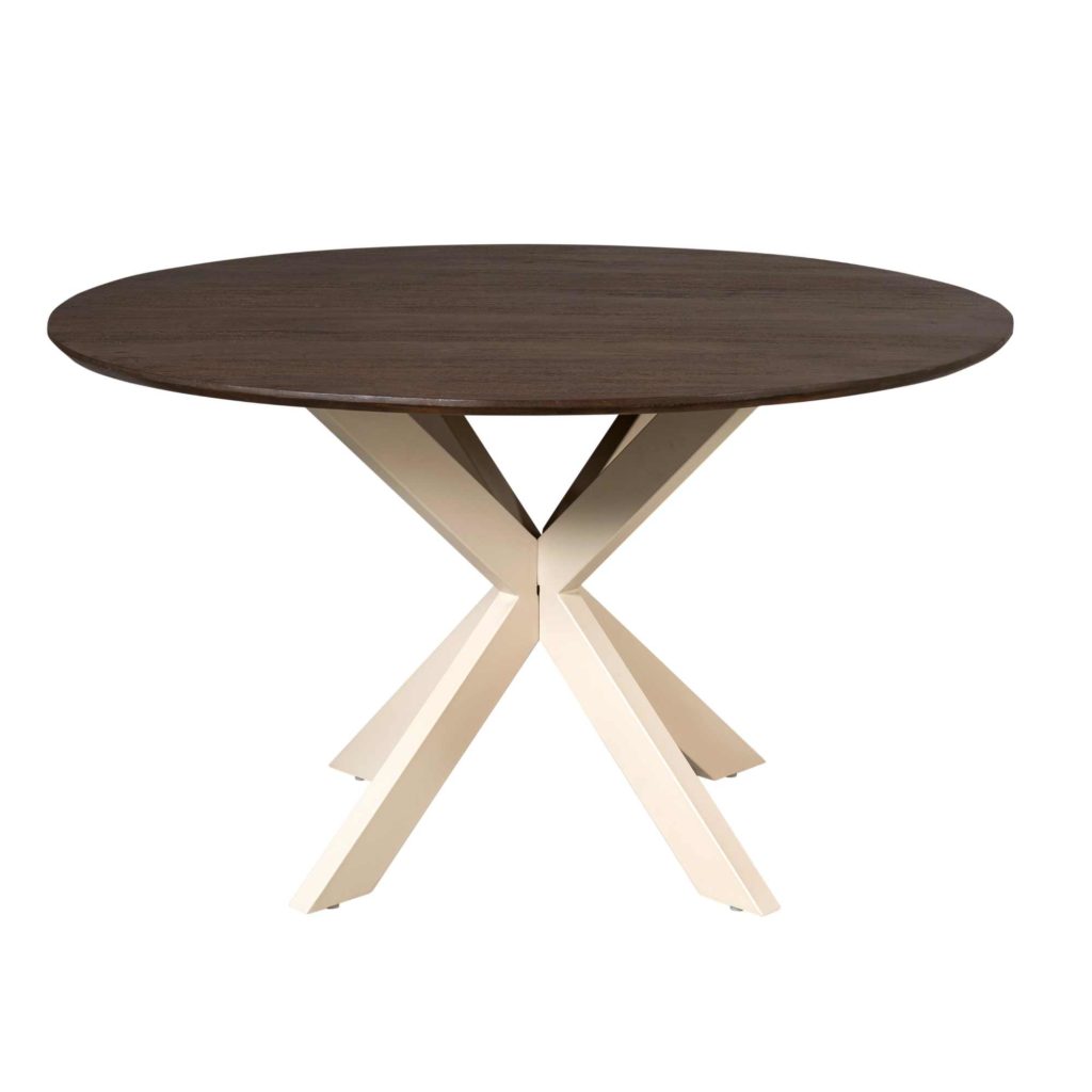 Eettafel Madison Bruin | 150 cm | Poot Zand - Afbeelding 4