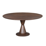 Eettafel Lima Bruin | 130 cm | Rond