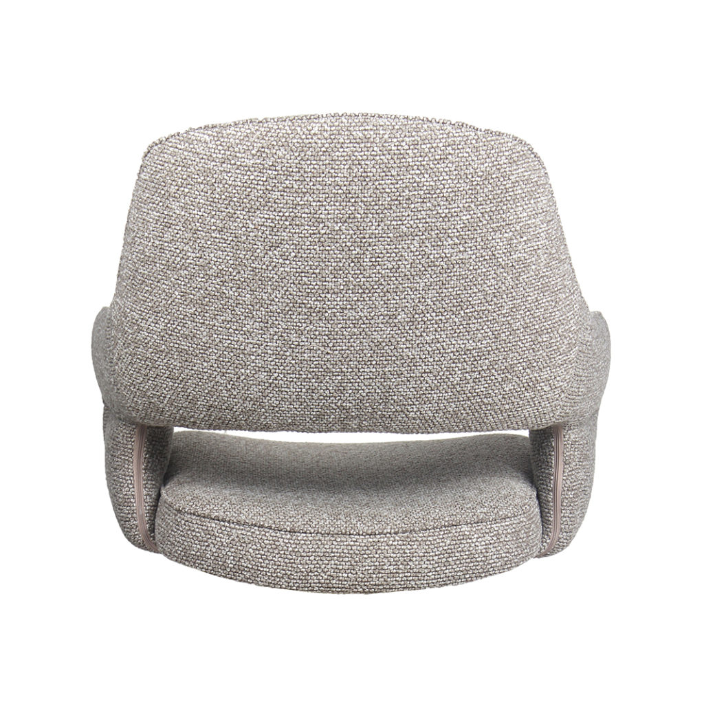 LABEL51 Eetkamerstoel Mix and Match - Mushroom - Royal Boucle - One Size - Afbeelding 5