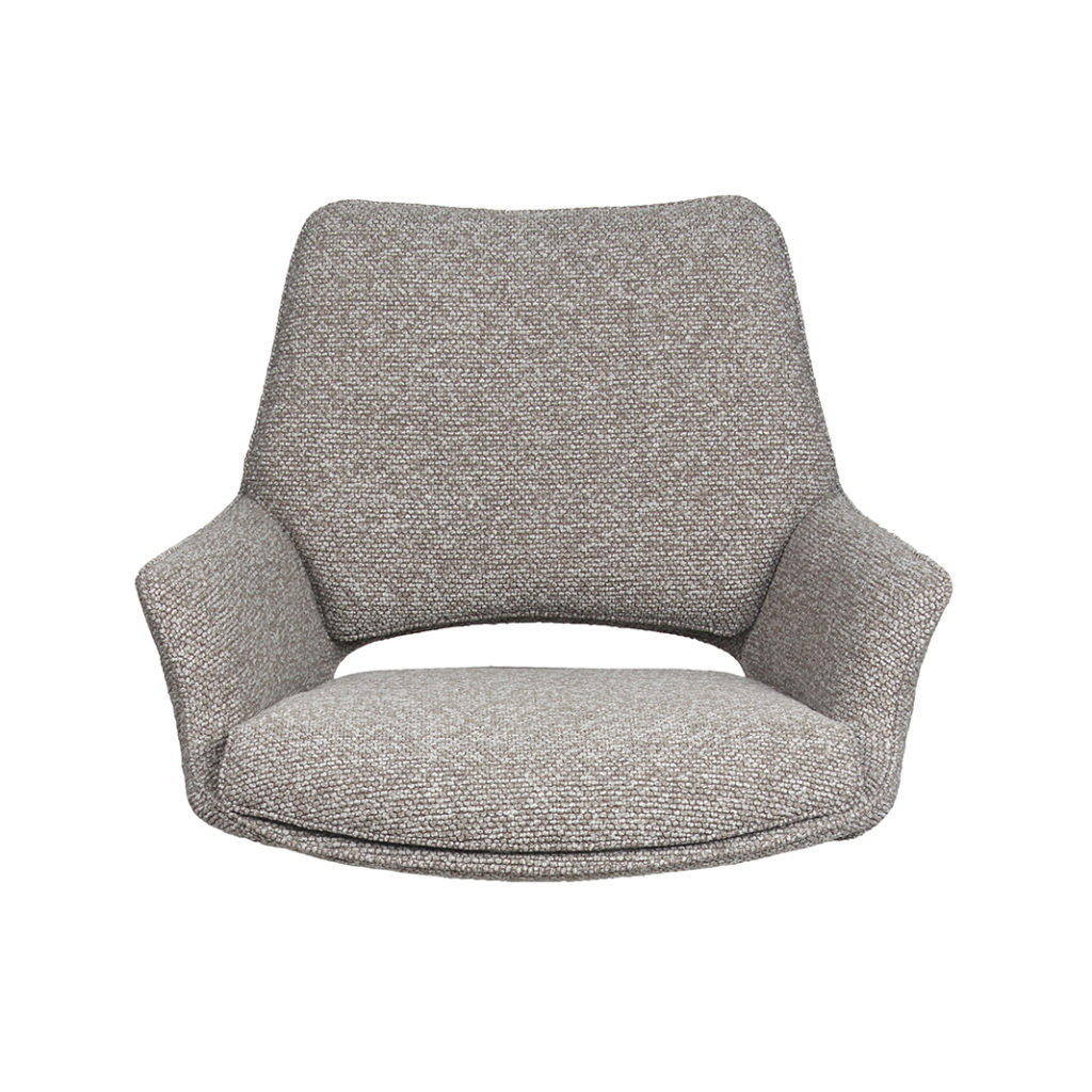 LABEL51 Eetkamerstoel Mix and Match - Mushroom - Royal Boucle - One Size - Afbeelding 2