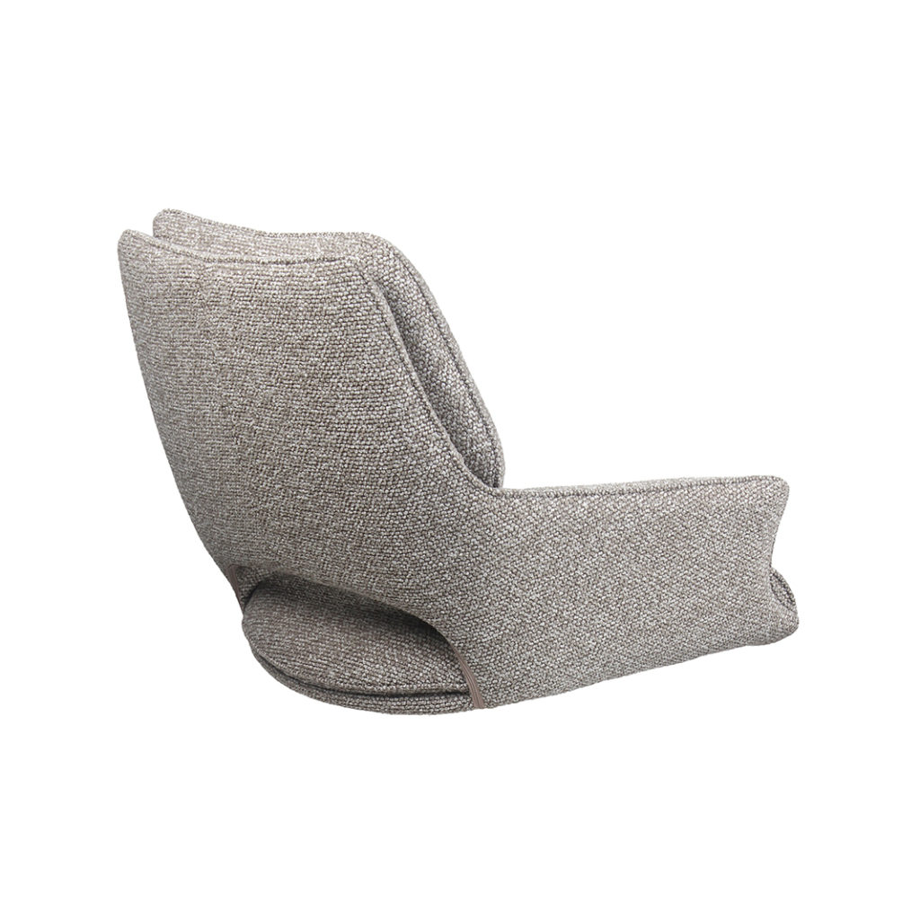 LABEL51 Eetkamerstoel Mix and Match - Mushroom - Royal Boucle - One Size - Afbeelding 4