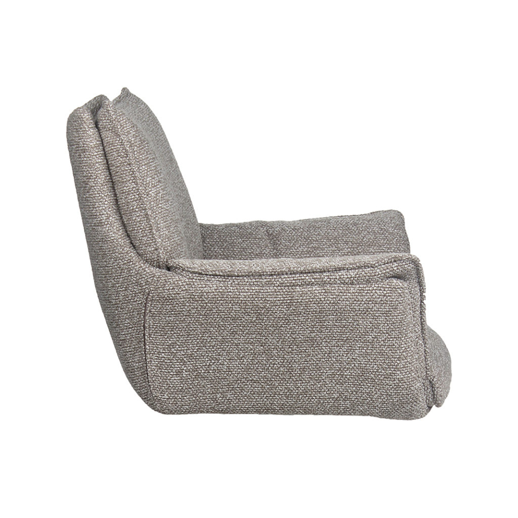 LABEL51 Eetkamerstoel Mix and Match - Mushroom - Royal Boucle - One Size - Afbeelding 3