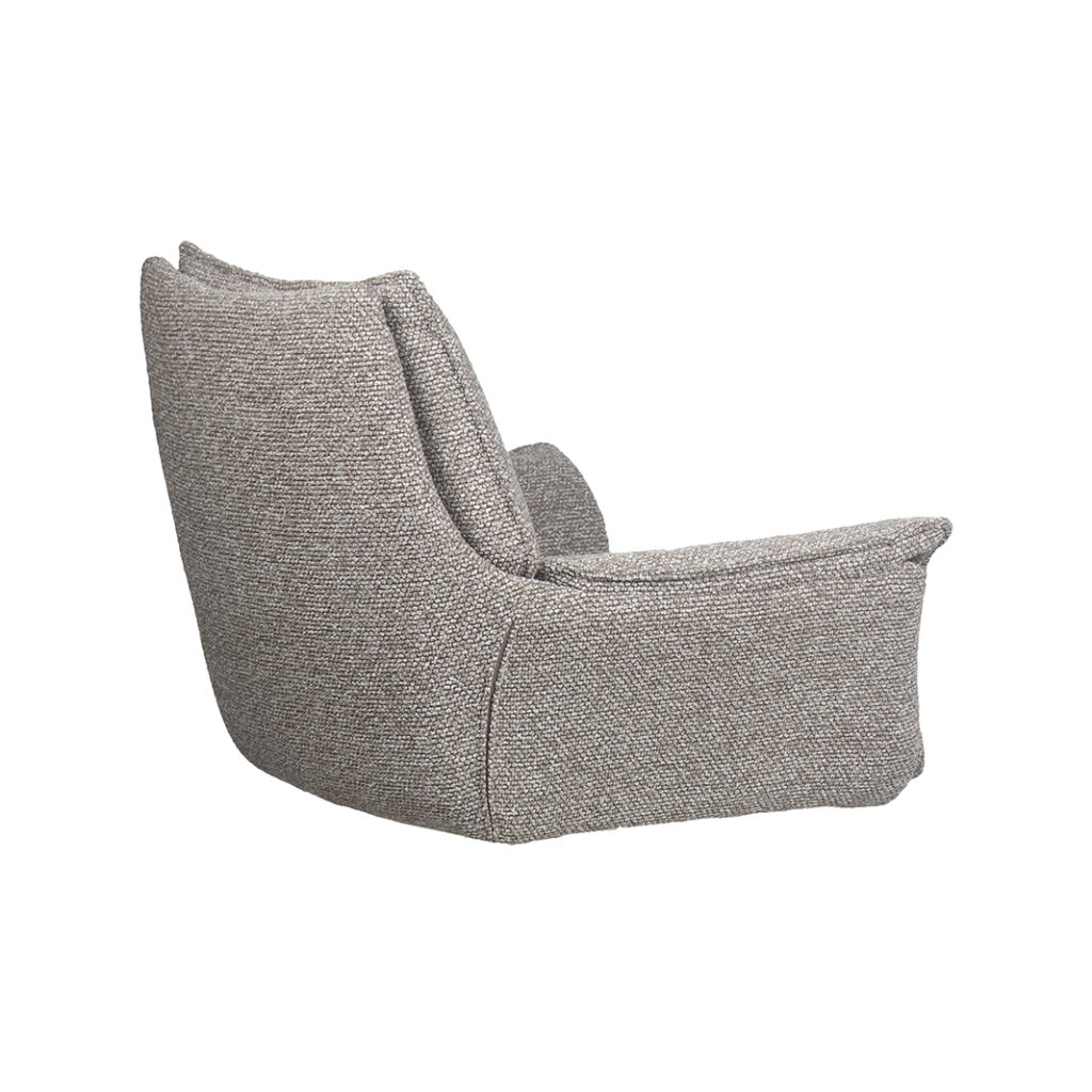 LABEL51 Eetkamerstoel Mix and Match - Mushroom - Royal Boucle - One Size - Afbeelding 4