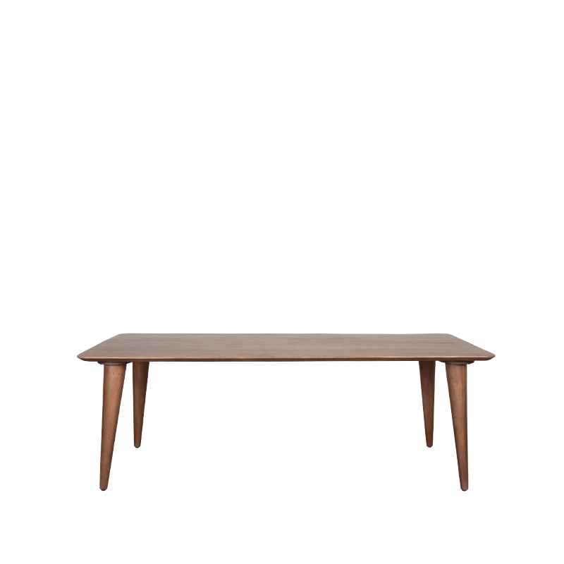 LABEL51 Eetkamertafel Fly - Nature Smooth - Mangohout - 220 cm - Afbeelding 2