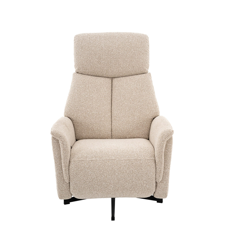 LABEL51 Fauteuil Helsinki - Naturel - Royal Boucle - Manueel Verstelbaar - Afbeelding 4