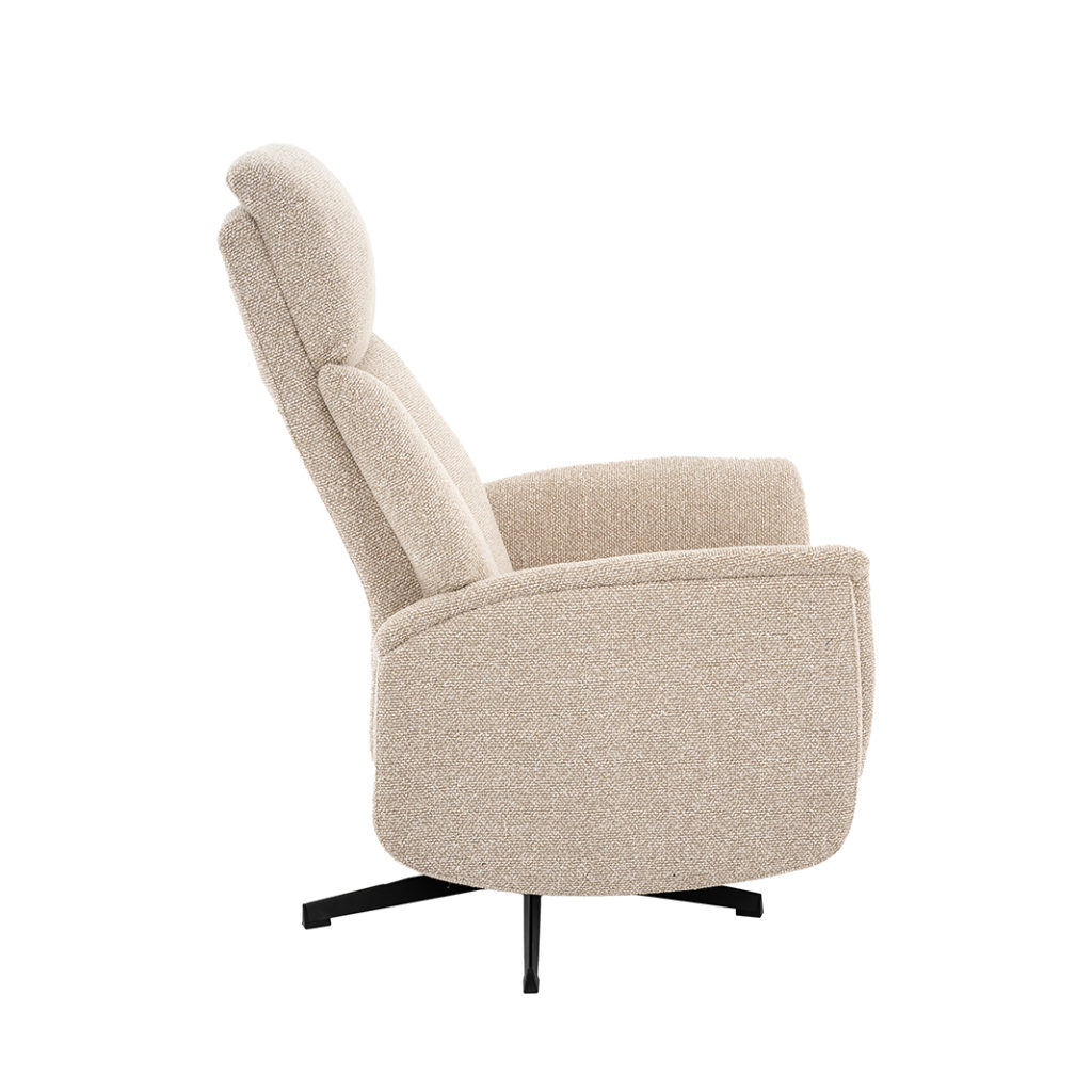 LABEL51 Fauteuil Helsinki - Naturel - Royal Boucle - Manueel Verstelbaar - Afbeelding 5