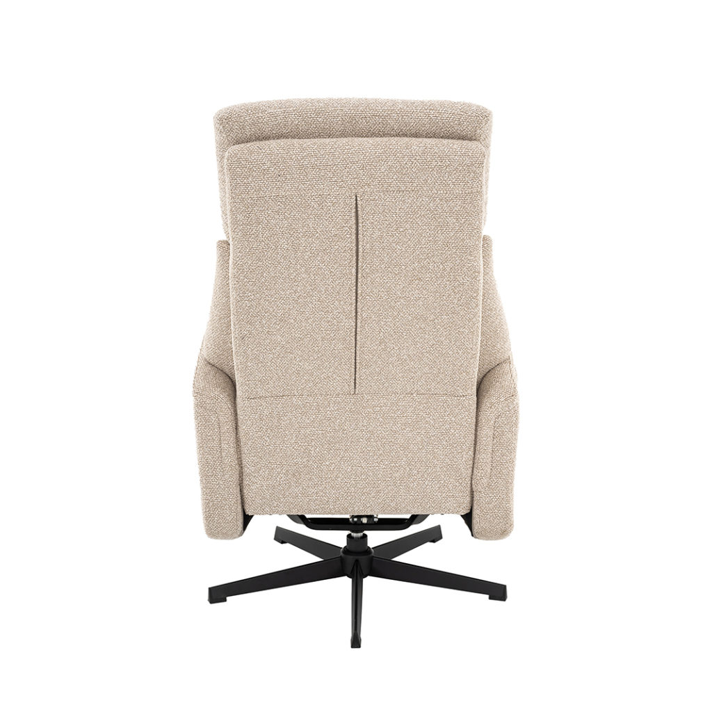 LABEL51 Fauteuil Helsinki - Naturel - Royal Boucle - Manueel Verstelbaar - Afbeelding 6