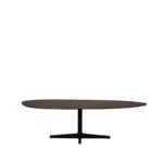 LABEL51 Eetkamertafel Rosie - Espresso - Mangohout - 260 cm - Organisch