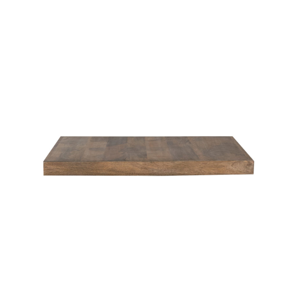 LABEL51 Eetkamertafel Tafelblad Straight Edge - Naturel - Mangohout - 70 cm Straight - Afbeelding 2