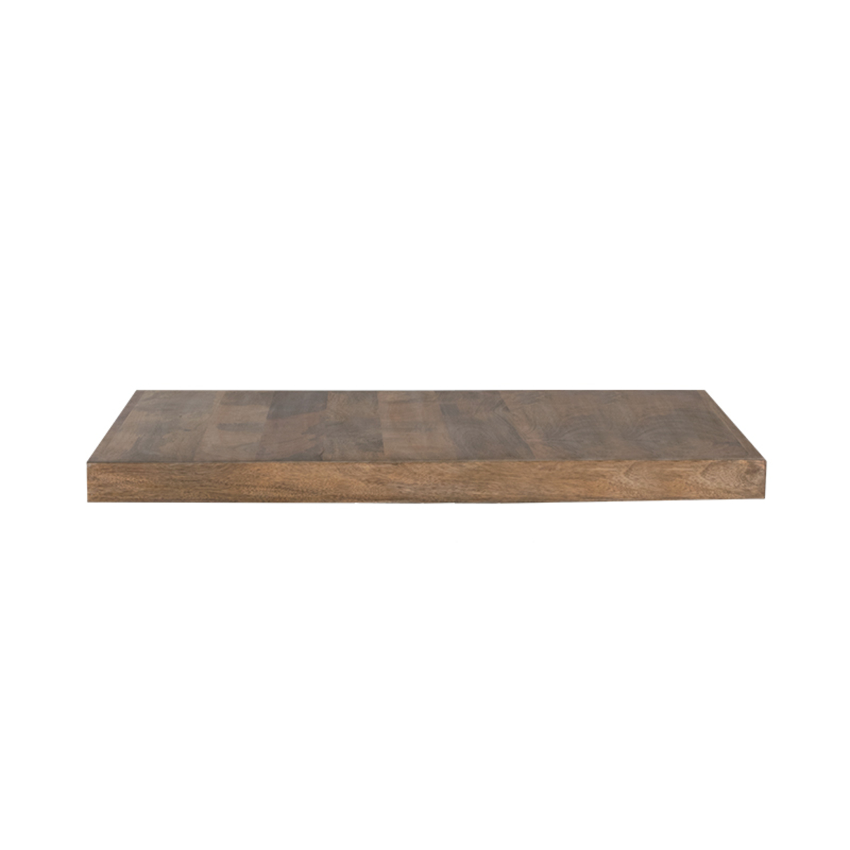 Het Steigerhouthuis LABEL51 Eetkamertafel Tafelblad Straight Edge - Naturel - Mangohout - 120 cm Straight