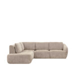 LABEL51 Hoekbank Matteo - Naturel - Maloy - Links Voorstaand