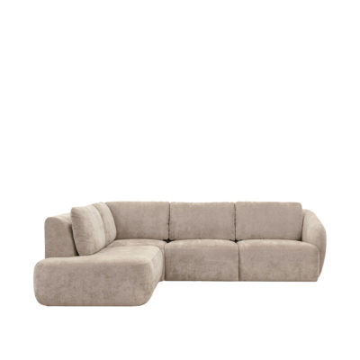 LABEL51 Hoekbank Matteo - Naturel - Maloy - Links Voorstaand