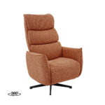 LABEL51 Fauteuil Goteborg - Coral - Royal Boucle - 2-Motorig