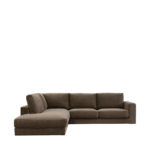 LABEL51 Hoekbank Valero - Retro Taupe - Tresor - Links Voorstaand
