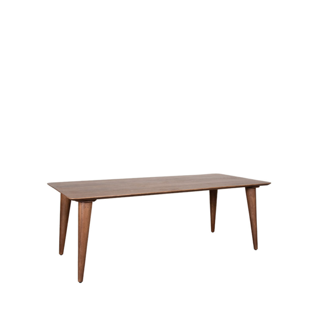 LABEL51 Eetkamertafel Fly - Nature Smooth - Mangohout - 160 cm - Afbeelding 3