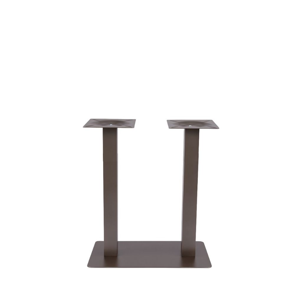 LABEL51 Eetkamertafel Tafelpoot Dubbel - Brons - Metaal - Dubbel - 92 cm