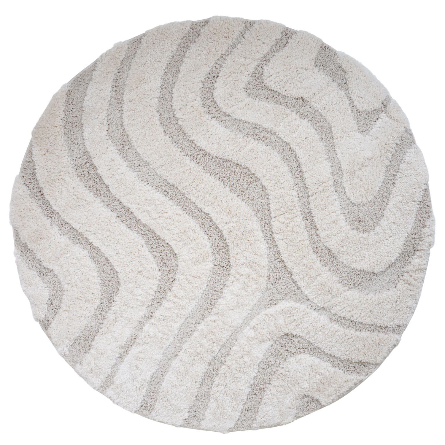 Vloerkleed Isa Cream 260 - Rond ø160 cm
