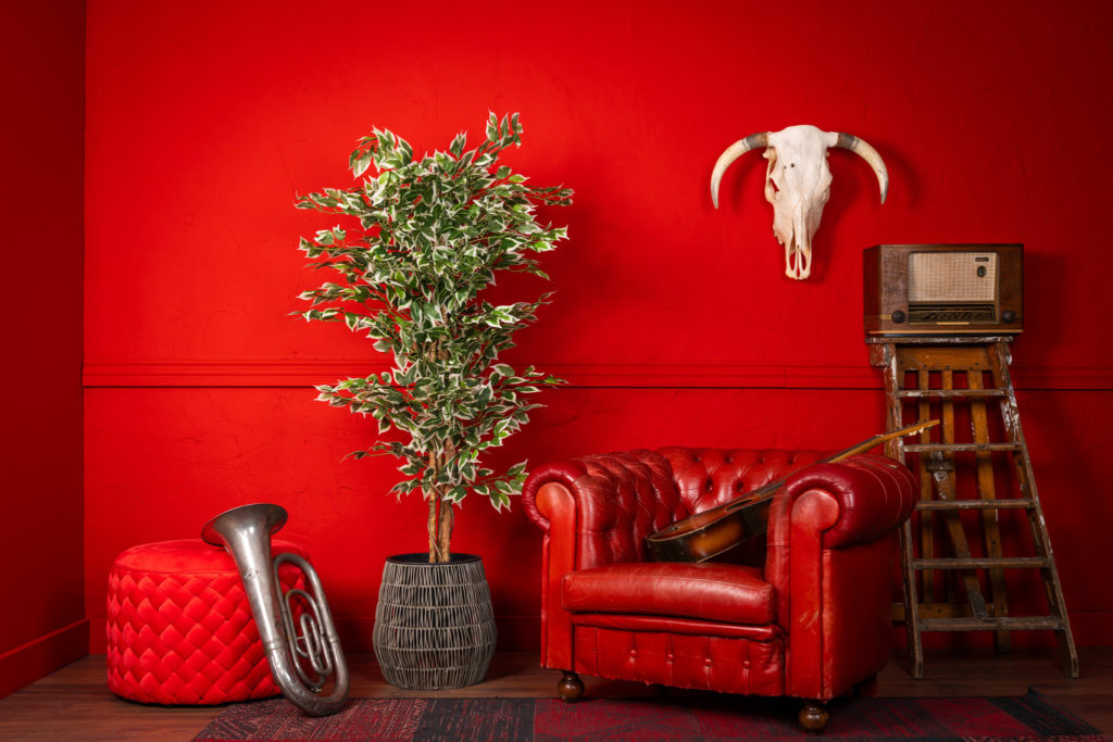 Kunstplant Ficus groen 160cm - Afbeelding 3