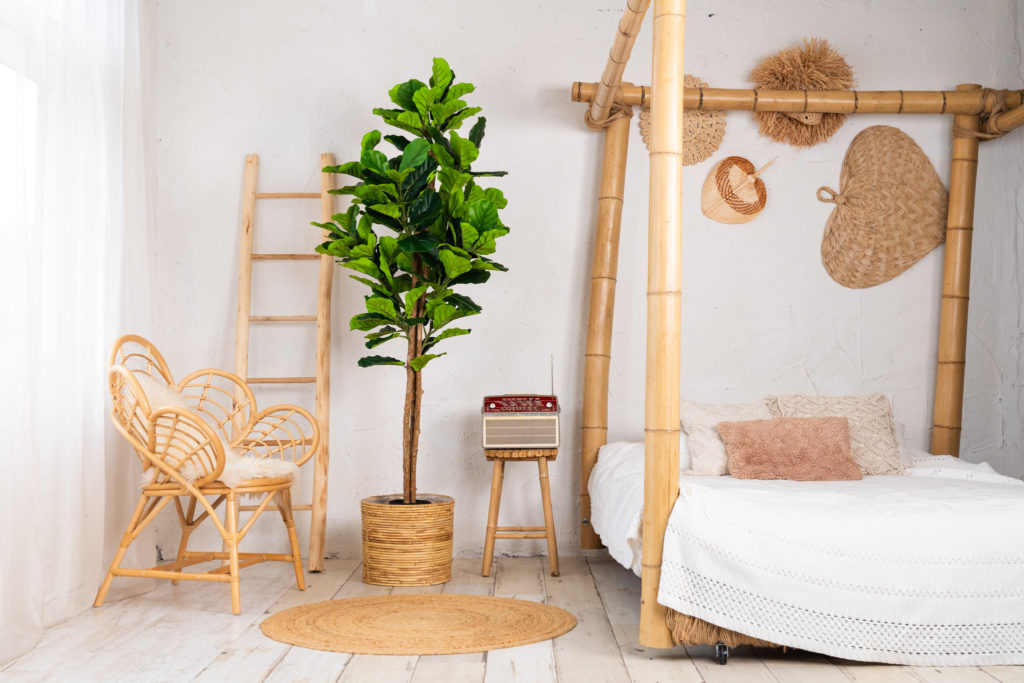 Ficus lyrata kunstplant 185 cm - Stijlvolle vioolbladplant - Afbeelding 2