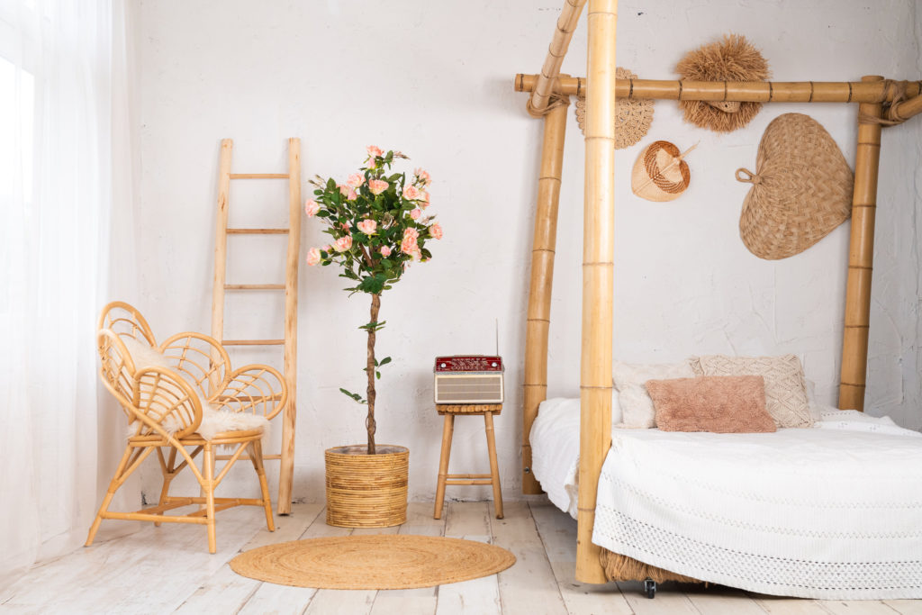 Rozen kunstboom 140 cm - Afbeelding 2