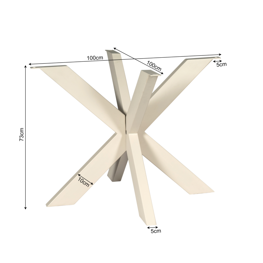 Matrixpoot | rond | Zand - Afbeelding 3