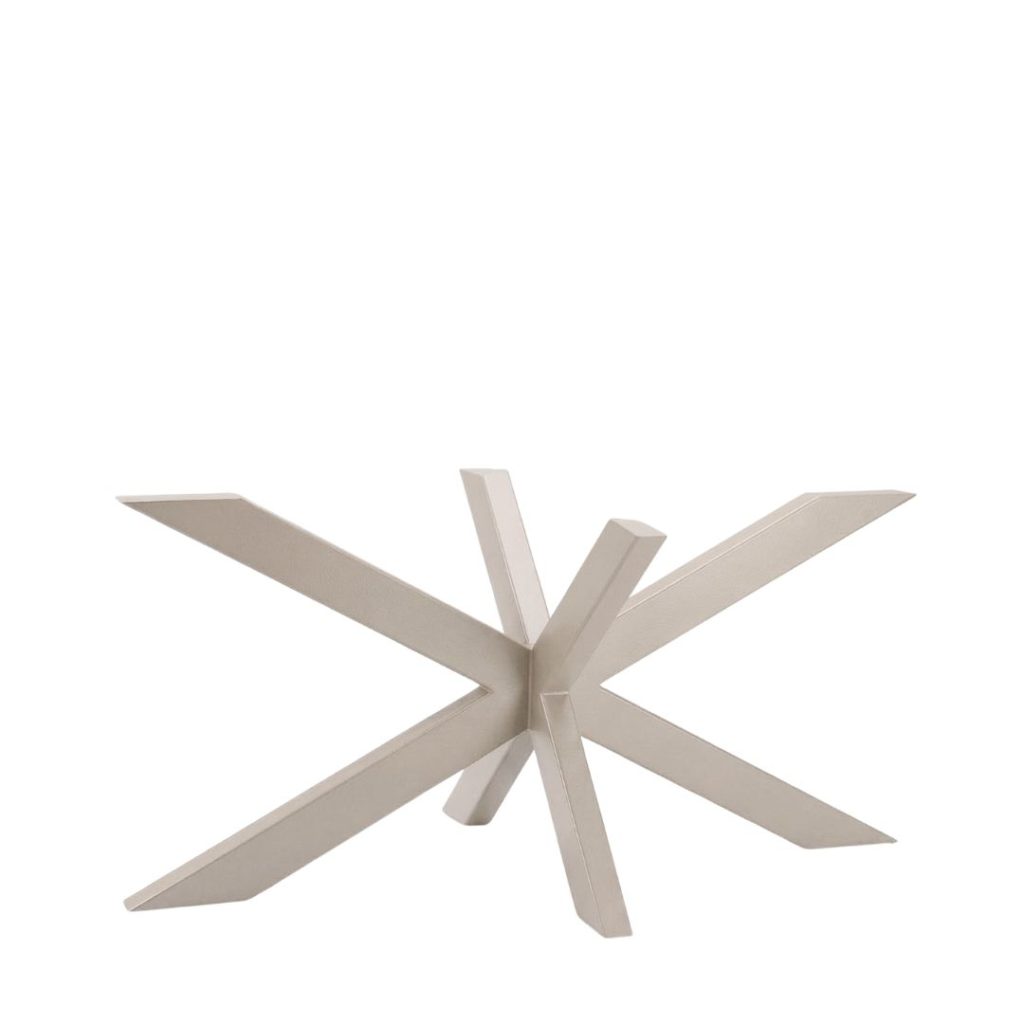 LABEL51 Eetkamertafel Matrix - Taupe - Metaal - Matrix XL
