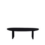 LABEL51 Salontafel Cooper - Zwart - Mangohout - 135 cm
