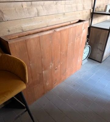 OUTLET!  Steigerhout bloembak