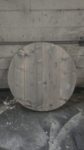 OUTLET! Steigerhout rond tafelblad