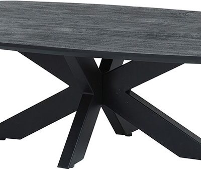 Salontafel deens ovaal 120, Acacia Black