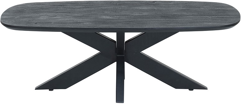 Salontafel deens ovaal 120, Acacia Black - Afbeelding 2