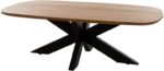 Salontafel deens ovaal 120, Mango Smooth Natural