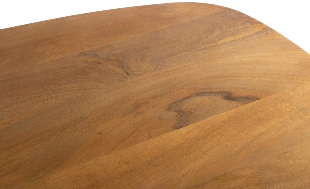 Eetkamertafel deens ovaal 180, Mango Smooth Natural - Afbeelding 5