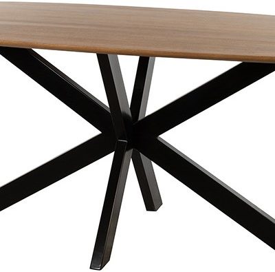 Eetkamertafel deens ovaal 230, Mango Smooth Natural