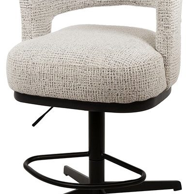 Bruce barstoel - draaipoot 360 - Coco - Salt 'n Pepper 80